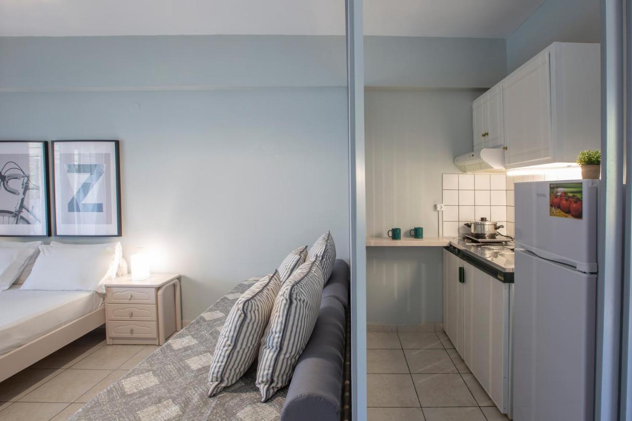 Captain Nick Aparthotel มิกรอส ยาลอส ภายนอก รูปภาพ